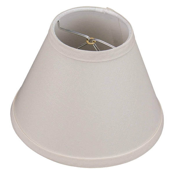 FenchelShades.com Lampshade 4" Top Diameter x 8" Bottom Diameter x 6" Slant Height with Clip-On Attachment for Standard Edison-Style Lightbulb