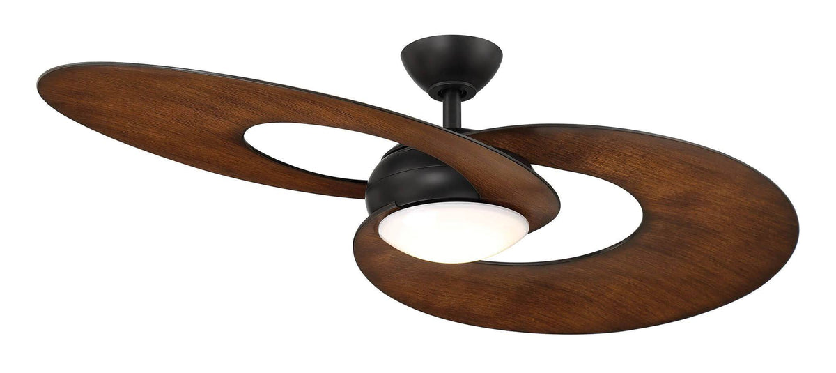 Wind River Sirius Wi-Fi Enabled Smart Ceiling Fan(Matte Black)